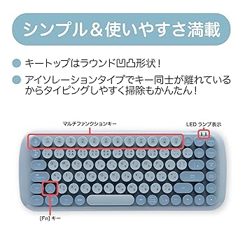 家庭用キーボード iQunix（アイキューニックス） EZ63 磁気キーボード ラピッド